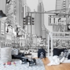 Cartoon City Mural – Premium