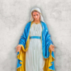 Virgin Mary, concrete Wallmural – Premium - Image 2