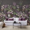 Alice’s Garden, Midnight Wallmural – Premium