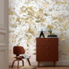 Golden Feathers Wallmural