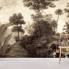 Humans And Animals Wallpaper Wallmural - Image 7