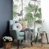 Palm Trees And Cranes Birds Wallmural - Image 4