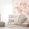 Pink World Map Wallmural - Image 3