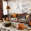 Retro Design Mural