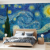 Starry Night Mural – Vincent Van Gogh - Image 3