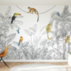 In Harmony – Line Art Mural