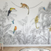 In Harmony – Line Art Mural - Image 3