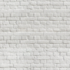 White Amsterdam Brick Wall Mural - Image 2